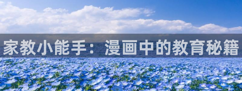 一口气看完的腐漫：家教小能手：漫画中的教育秘籍