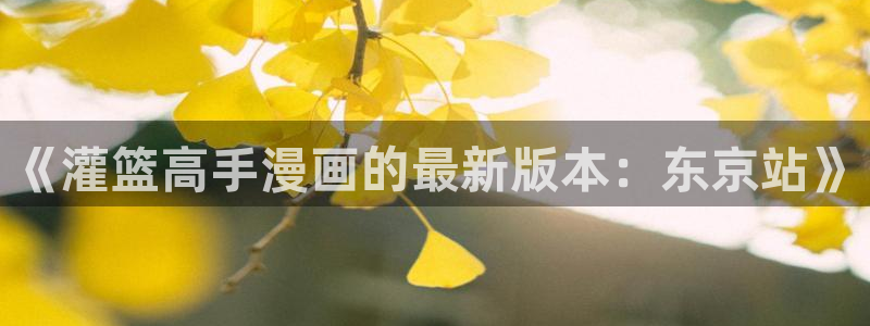 腐漫画cc漫画：《灌篮高手漫画的最新版本：东京站》
